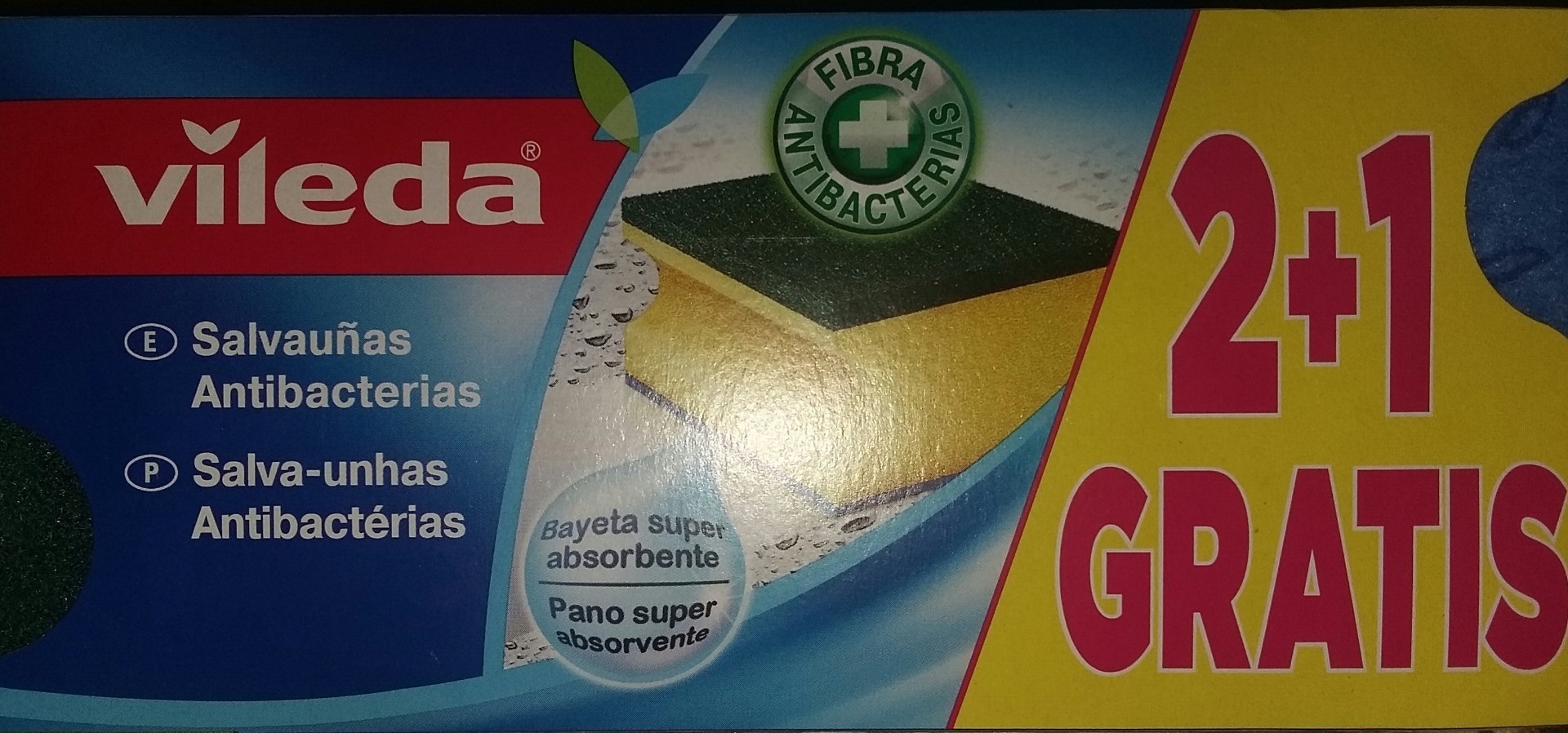 VILEDA SALVAUÑAS ANTIBACTERIA